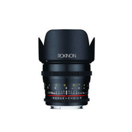 Lente Rokinon 50mm T1.5 AS UMC Cine DS Lens for Canon EF Mount