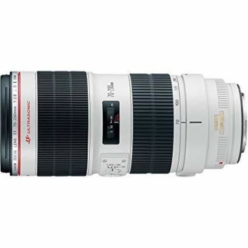 Lente Canon EF – 70-200mm f/2.8L IS II USM Telephoto Zoom + UV Filter