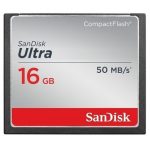 Cartão de 16GB CF Sandisk