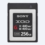 Cartão de Memória Sony 256GB XQD G Series