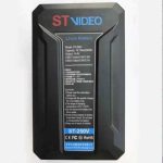 Bateria V-mount STVideo ST-250V Broadcast 250Wh / 14.8V 15A de descarga