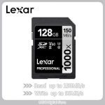 Cartão de memória – Lexar 128 GB SDXC-UHS-1 (600X)