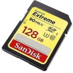 Cartão de Memória SDXC Sandisk Extreme 128GB 90Mb/s UHS-3 C10 U3