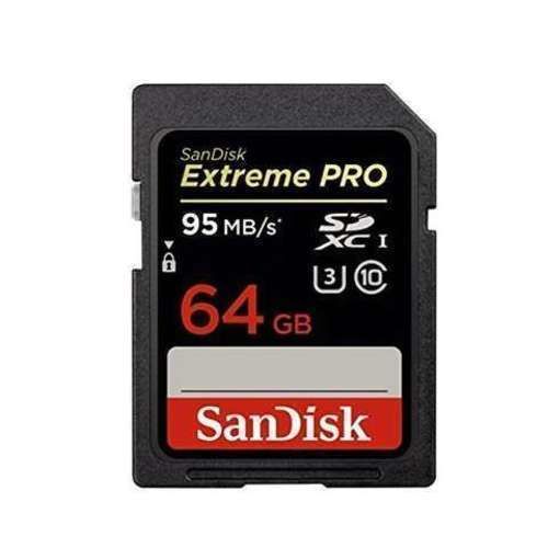 Cartão de memória – Sandisk 64GB EXTREME PRO SDXC-UHS-1 (95MB/S)